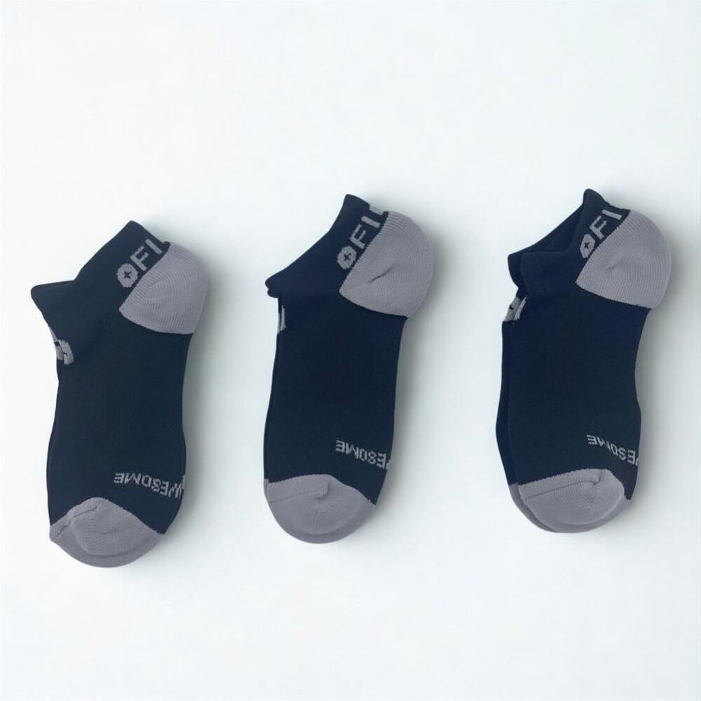 3 Pairs FIGS Compression  No-show Socks Size Medium